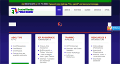 Desktop Screenshot of centralfloridaparentcenter.org